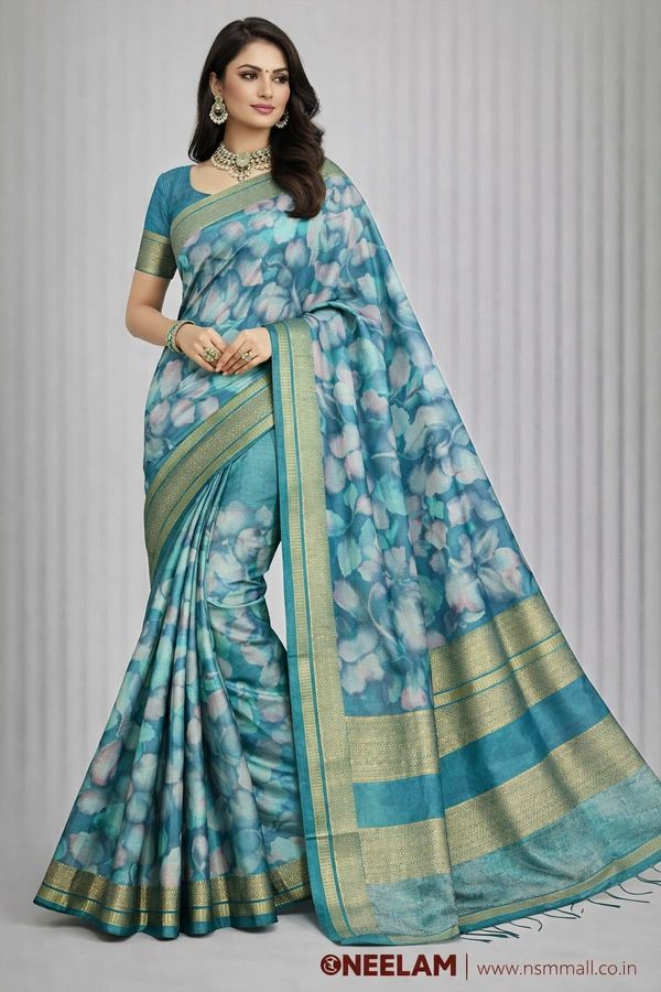 LUV KUSH FANCEY SAREE-SKU-300001353
