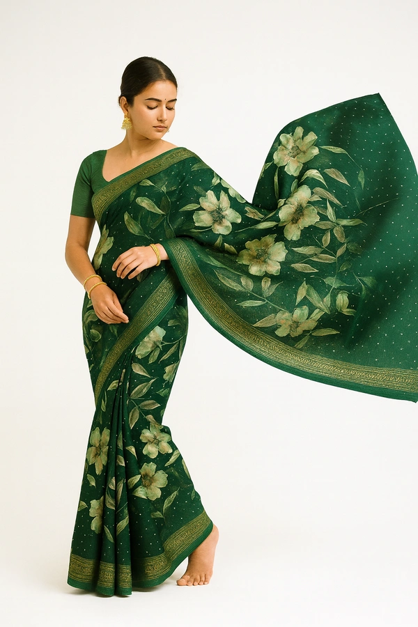 FANCEY SAREE-Sku-300000142