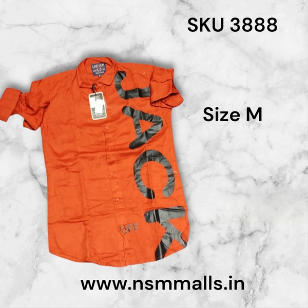 LAPTOP SHIRT-SKU-3888 - M