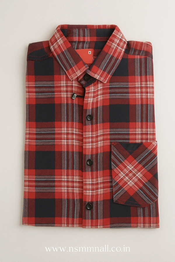 LAPTOP SHIRT-SKU-4008 - M