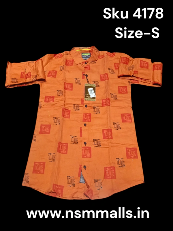LAPTOP SHIRT-SKU-4178 - Small