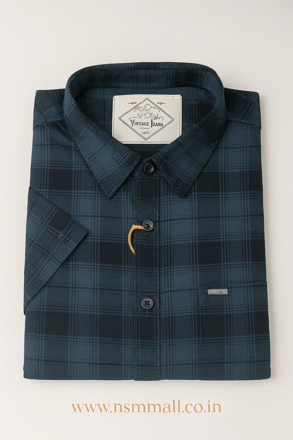 VINTAGE JEANS SHIRT-SKU-6288 - MEDIUM