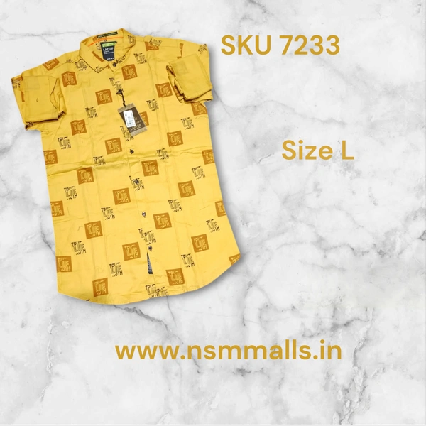 LAPTOP SHIRT-SKU-7233 - L