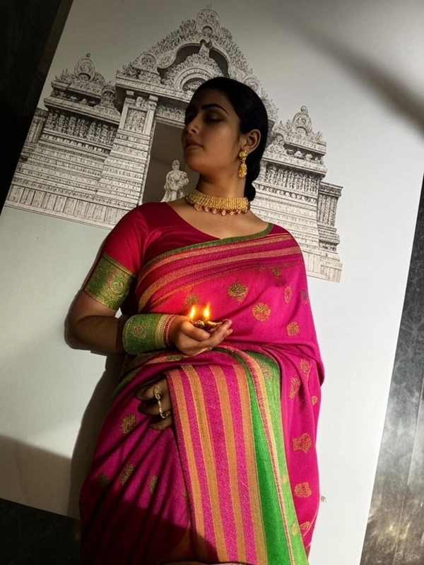 FANCEY SAREE-SKU-200002550