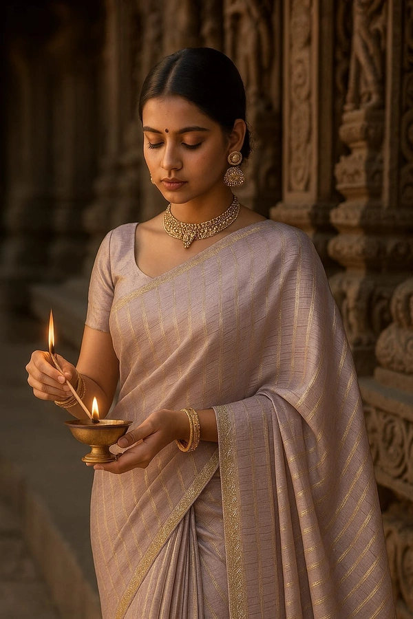 KASHVI FANCEY SAREE-SKU-200002976