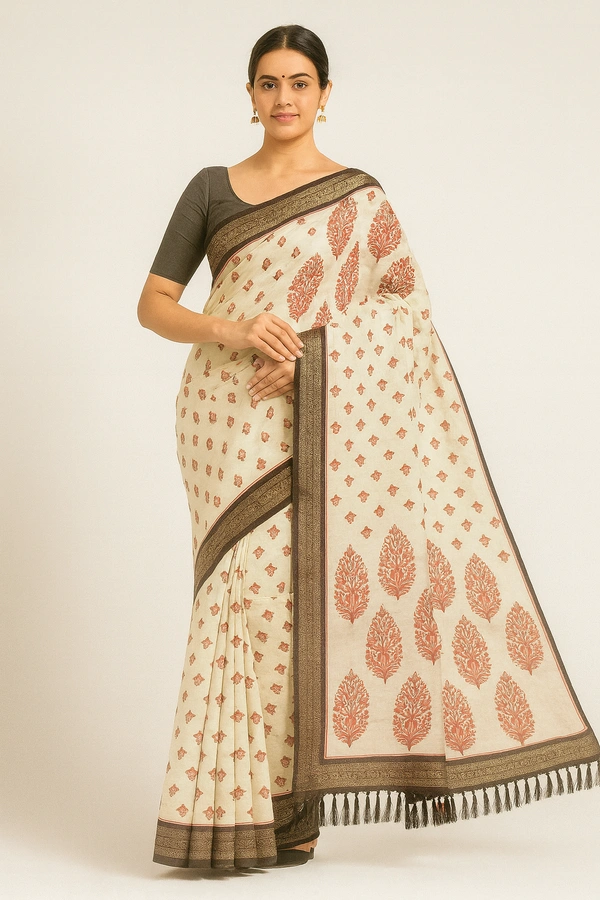 FANCEY SAREE-SKU-300000658