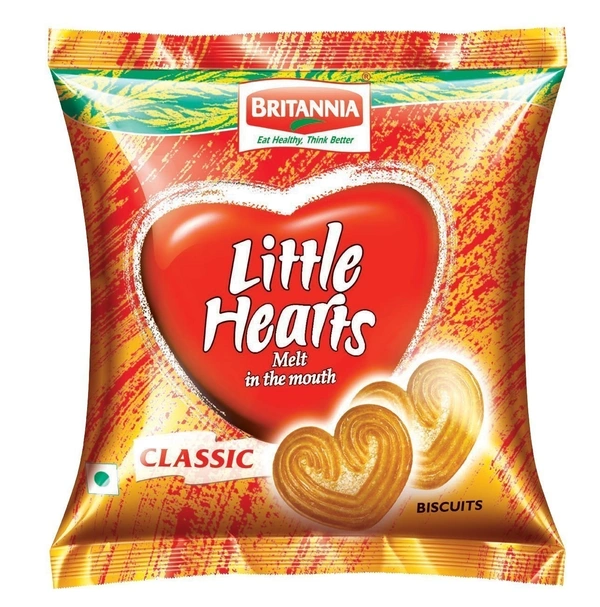 BRITANIA LITTLE HEARTS - 26GRAMS