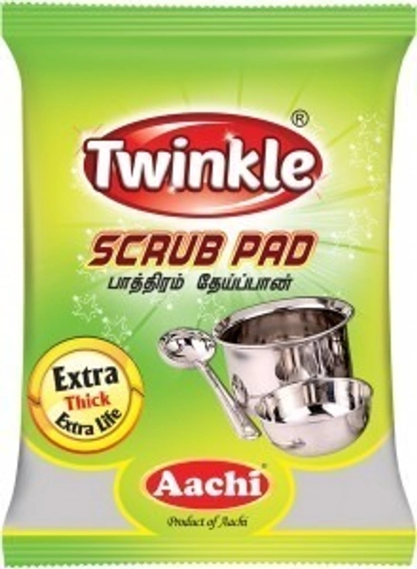 AACHI TWINKLE SCRUB PAD