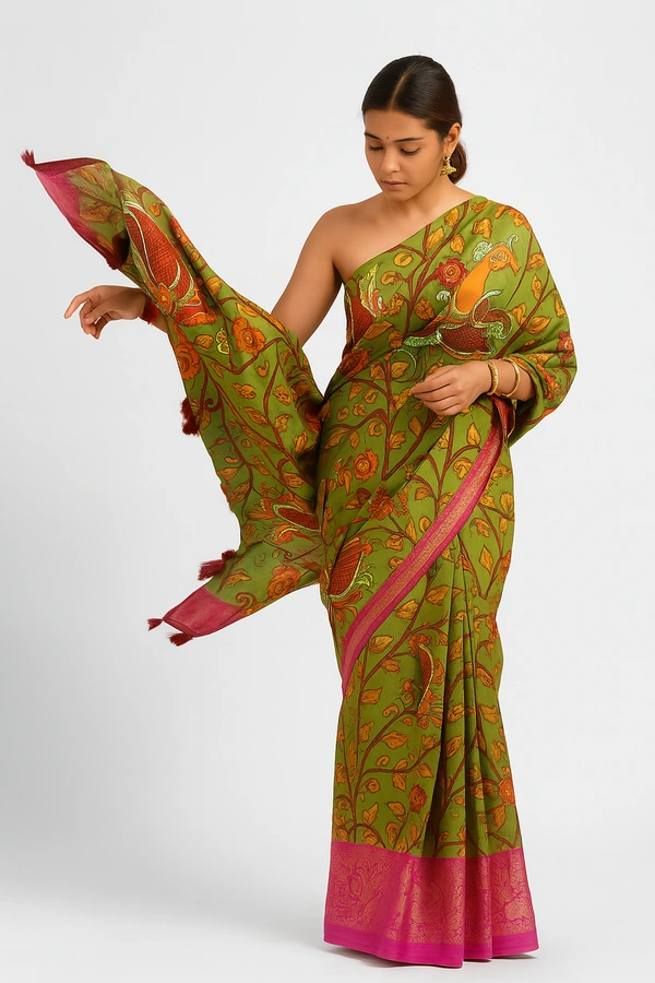GSR  Fancy Saree -sku-200001197