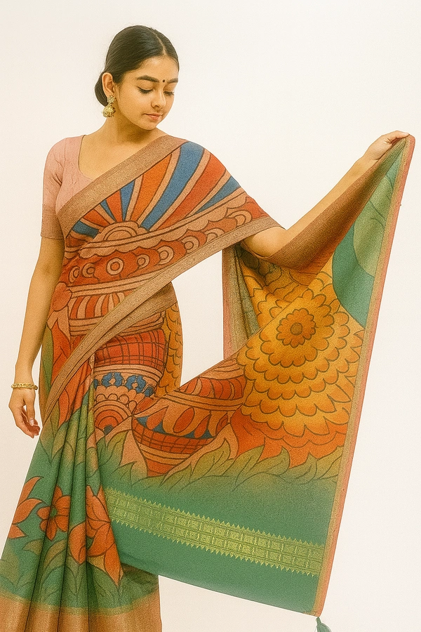 GSR  Fancy Saree -sku-200001199