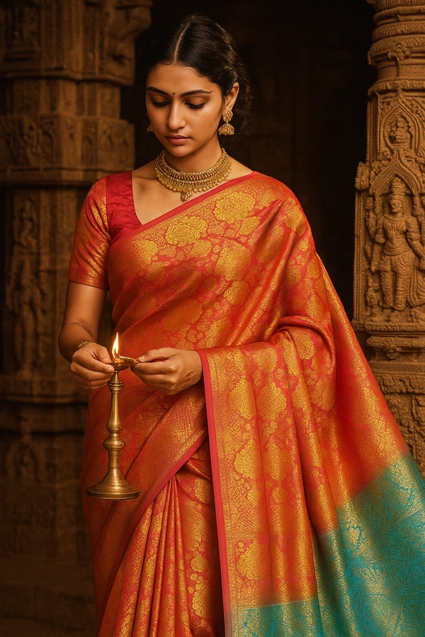 Gsr  Patti Saree-sku-200001217