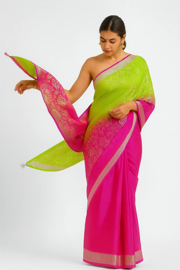 Gsr  Patti Saree-sku-200001219