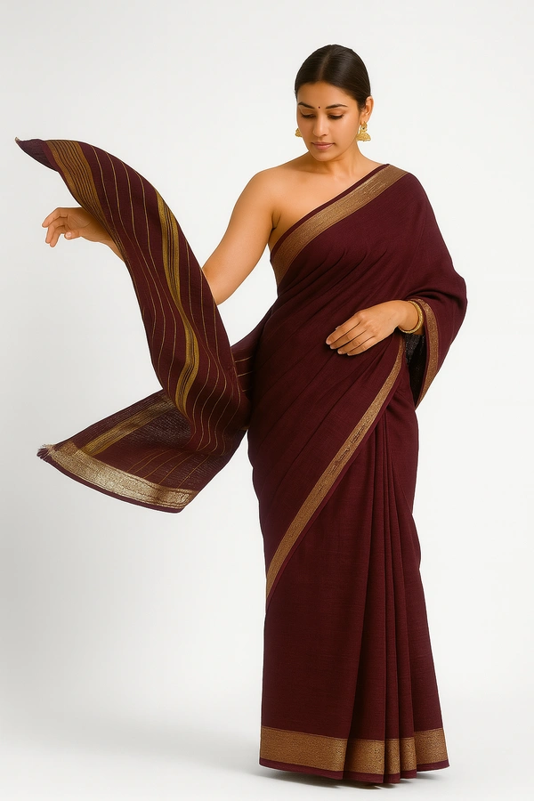 Gsr  Cotton Saree-sku-200001229