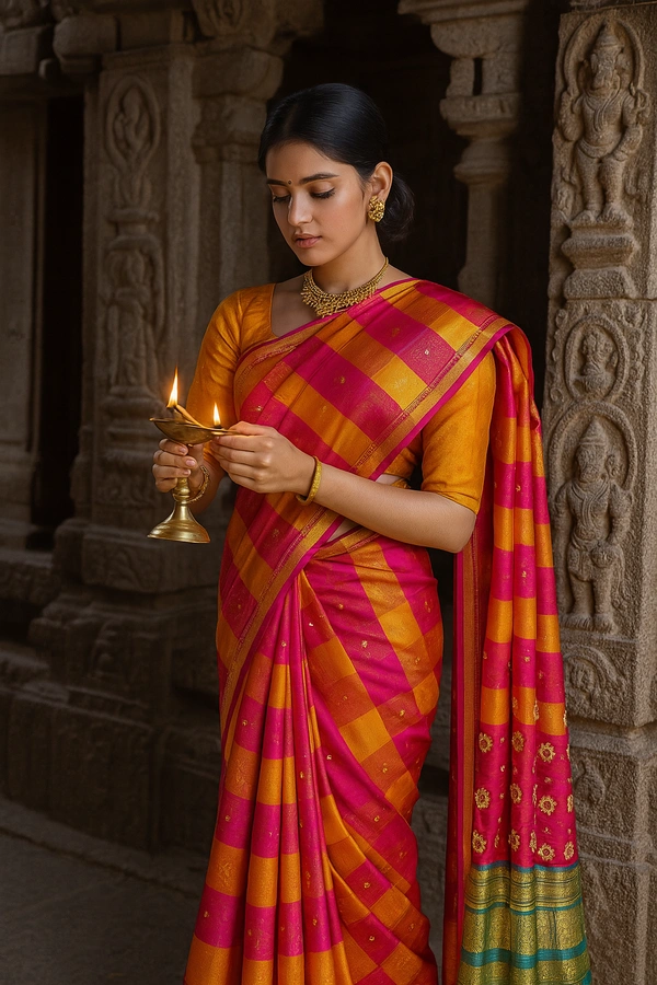 Gsr Fancy Saree -sku-200001244