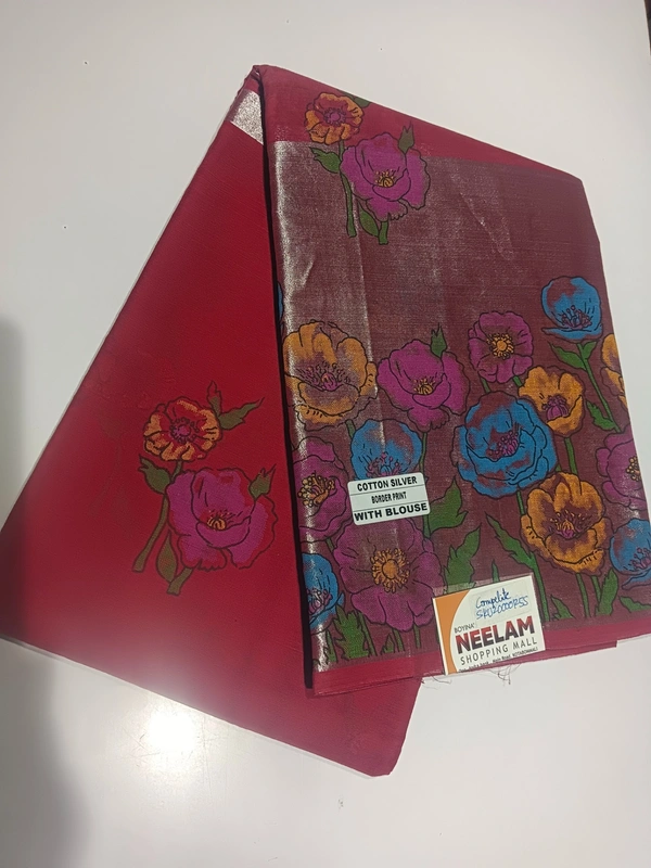 COTTON SAREE-SKU-200001255