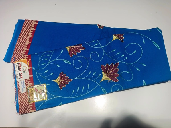 cotton saree-Sku-200001282