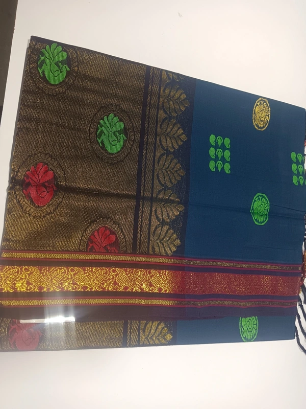 COTTON SAREE-SKU-200001327