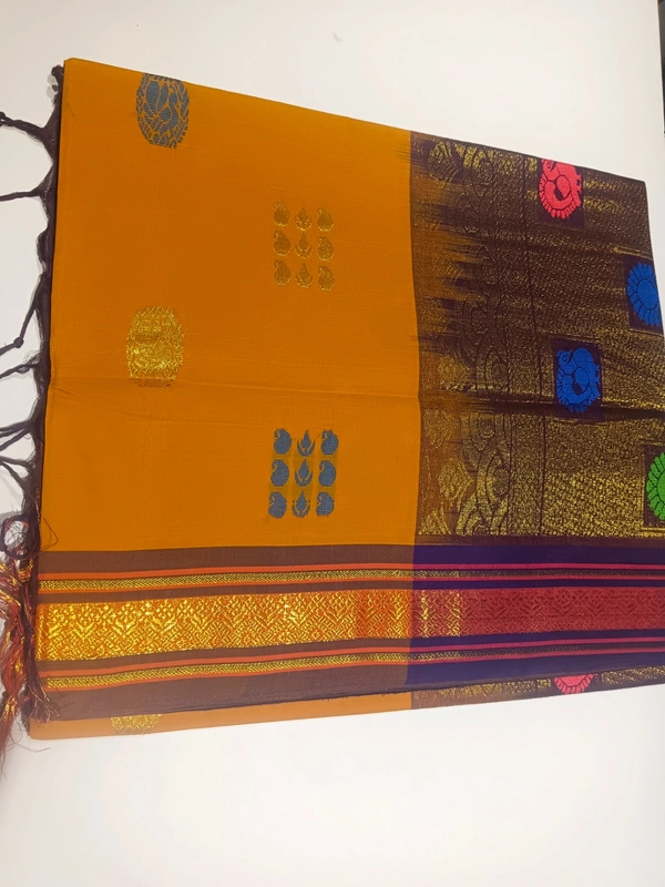 COTTON SAREE-SKU-200001330