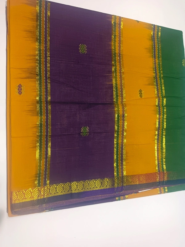 COTTON SAREE-SKU-200001365