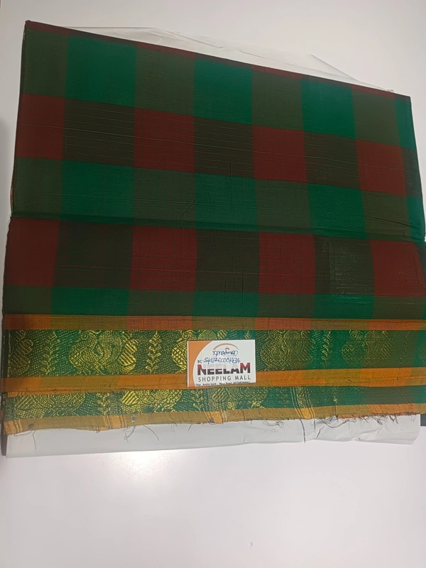COTTON SAREE-SKU-200001434