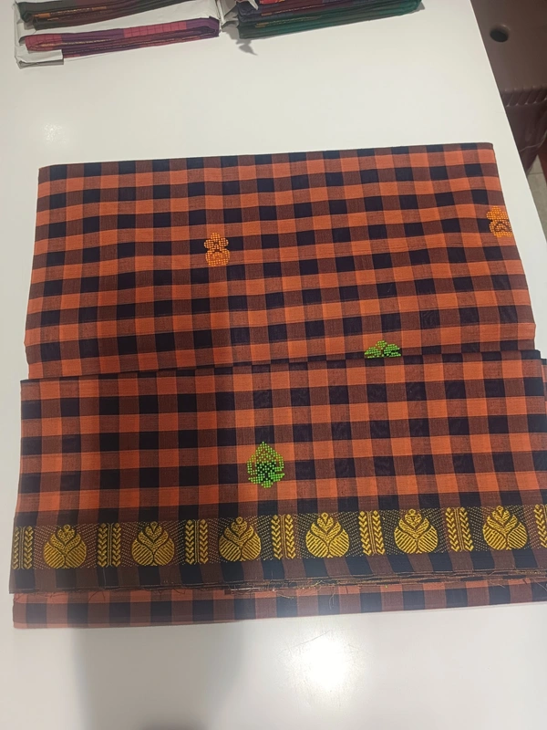 COTTON SAREE-SKU-200001466