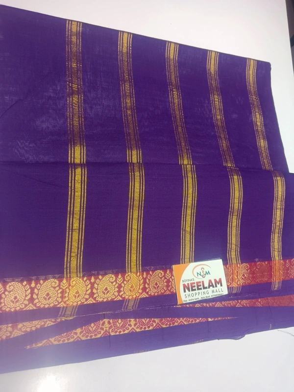 COTTON SAREE-SKU-200001477