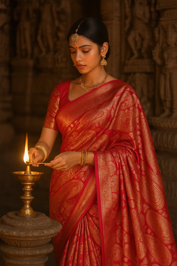 FANCEY SAREE-SKU-200001597