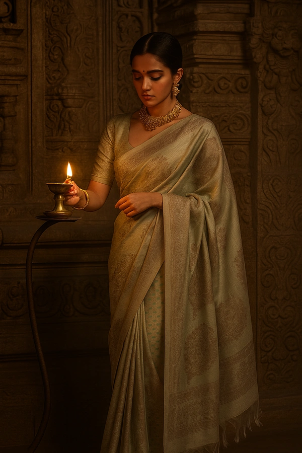 lenin saree-Sku-200001955