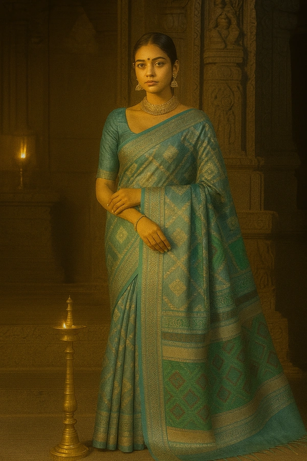 Ashok Fancey Saree-sku-200002356