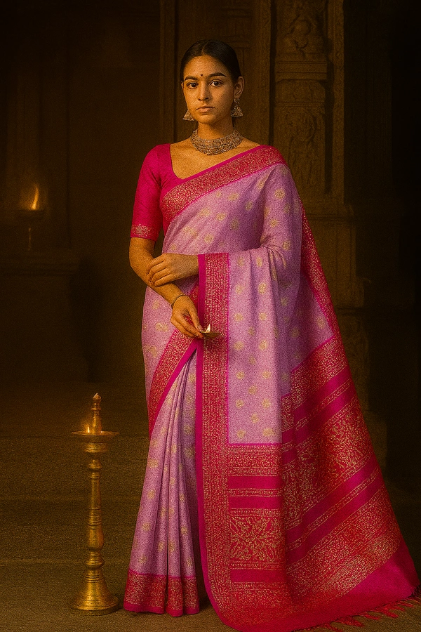 Ashok Fancey Saree-sku-200002357