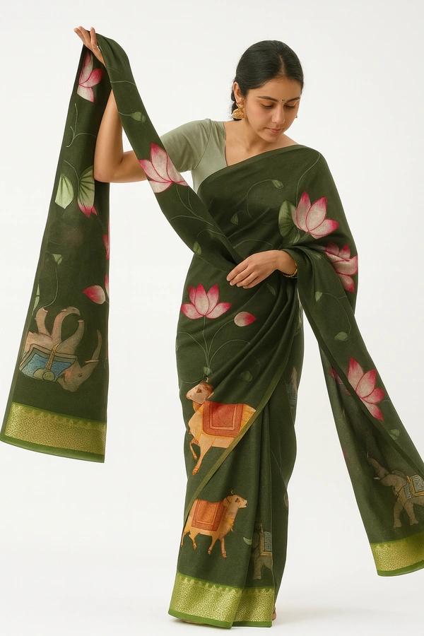 Fancey Saree-sku-200002368