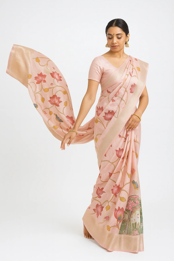 Fancey Saree-sku-200002399