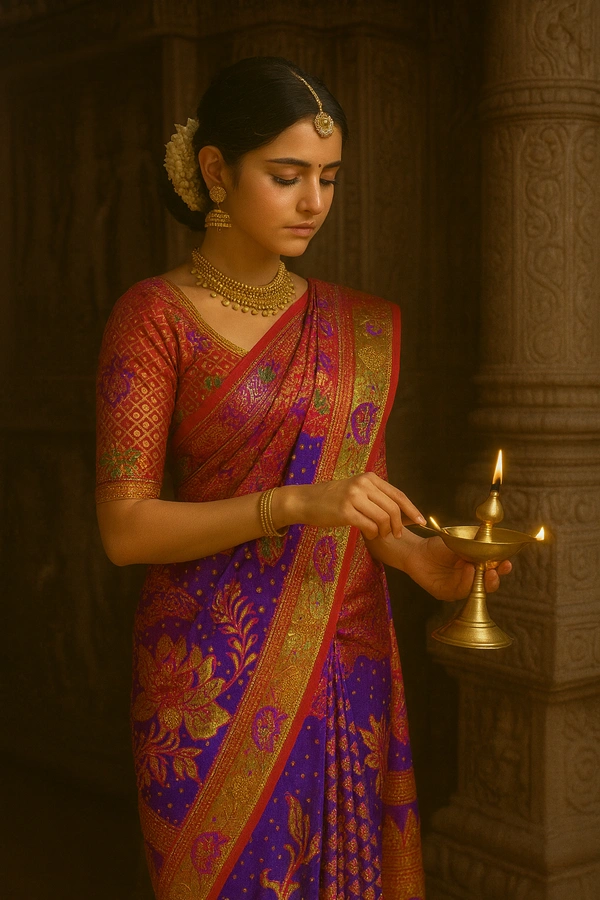 Pattu Saree-sku-200002723