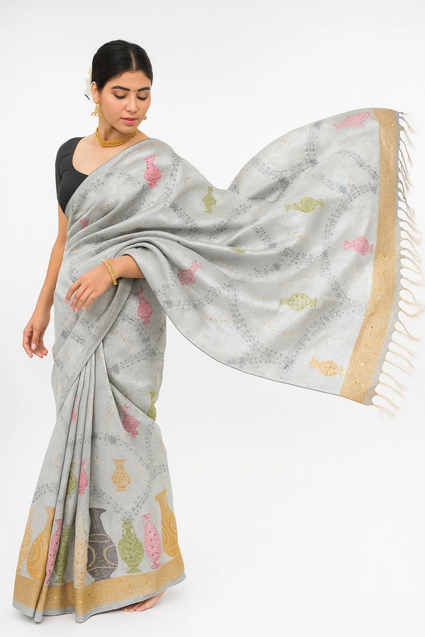 Fance Saree-sku-200003112