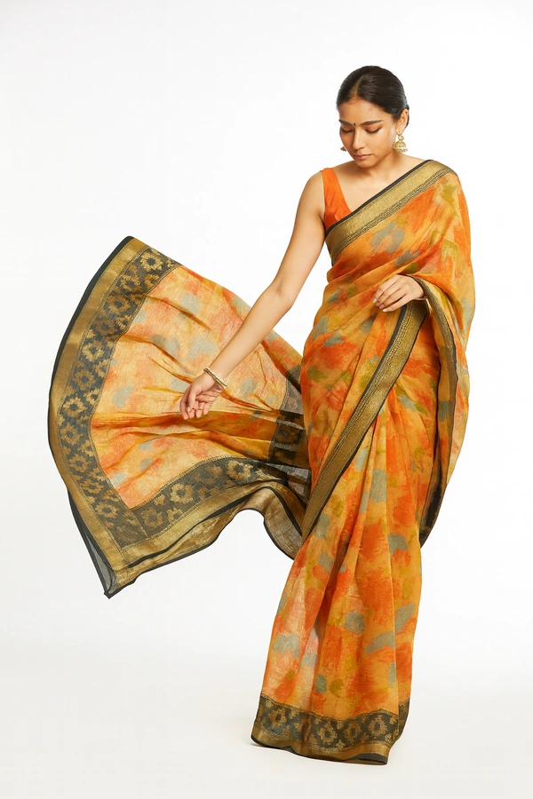 Fancey Saree-sku-200003654
