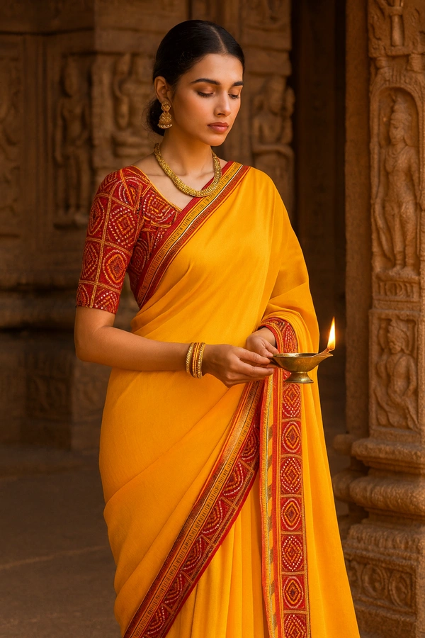 Fancey Saree-sku-200003719