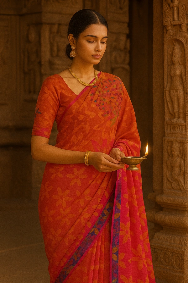 Fancey Saree-sku-200003722