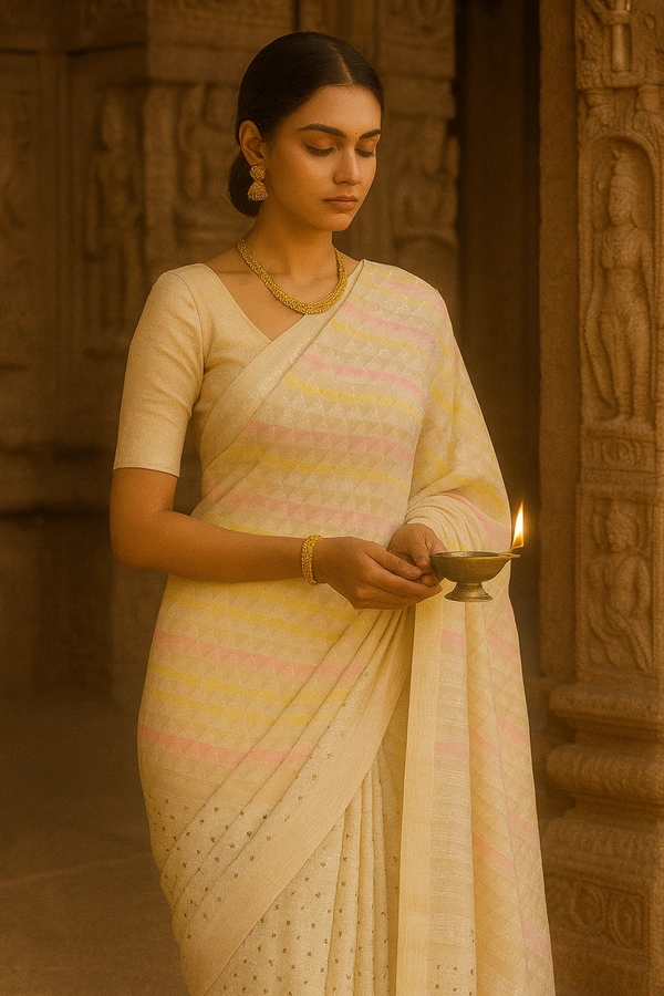 Fancey Saree-sku-200003724