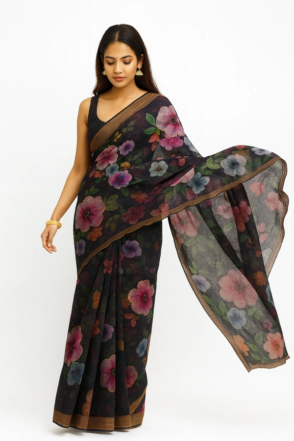 Fancey Saree-sku-200003809