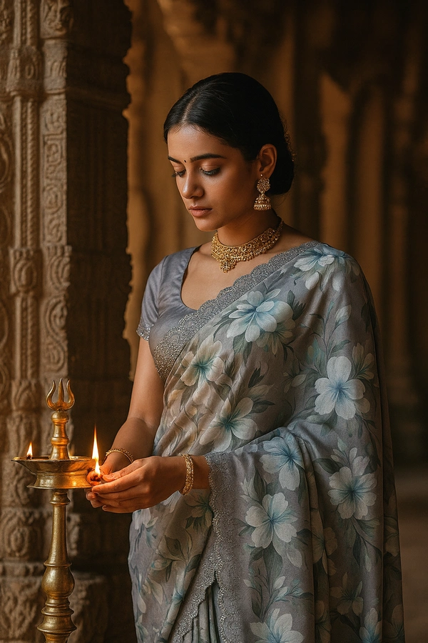 Fancey Saree-sku-200003830