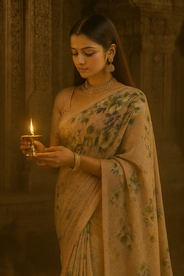 Fancey Saree-sku-200003841