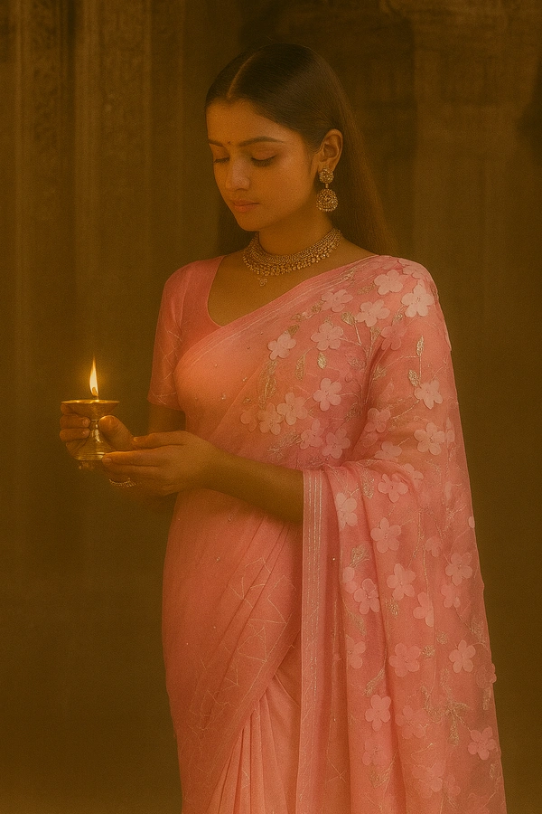 Fancey Saree-sku-200003858