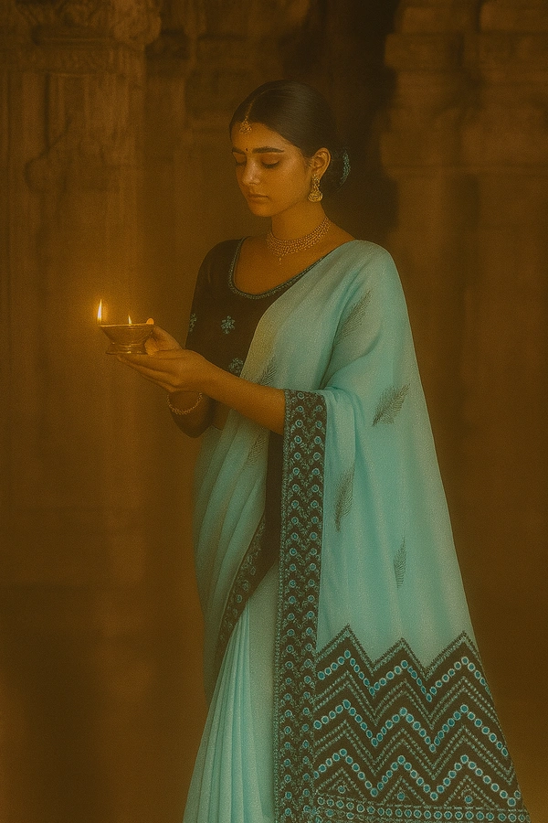 Fancey Saree-sku-200003939