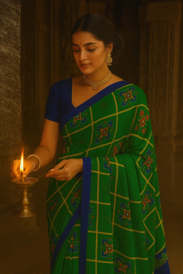 Fancey Saree-sku-200003980