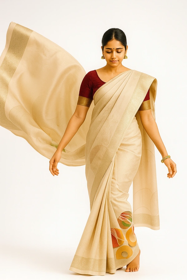 FANCEY SAREE-Sku-200004120