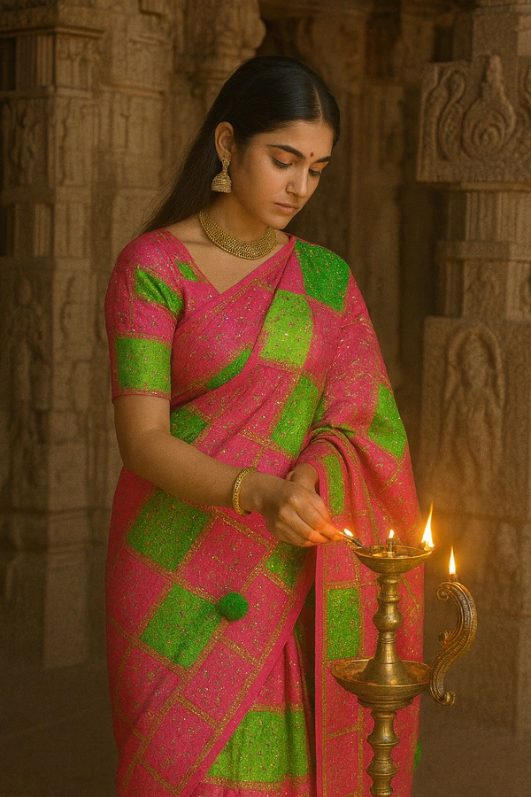 Fancey Saree-sku-200004255