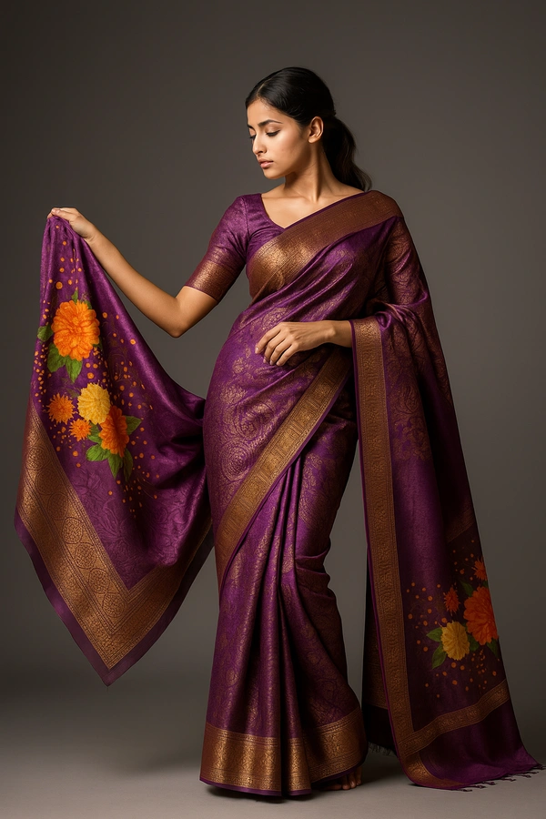 fancey saree-sku-200005030