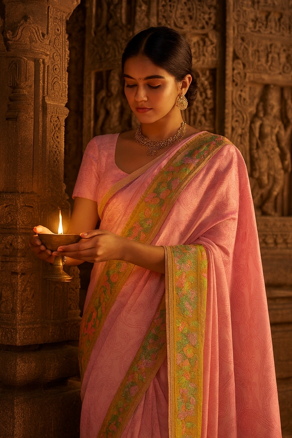 Fancey Saree-sku-200005341