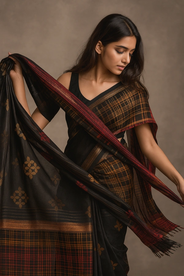 fancey saree-sku-200005816