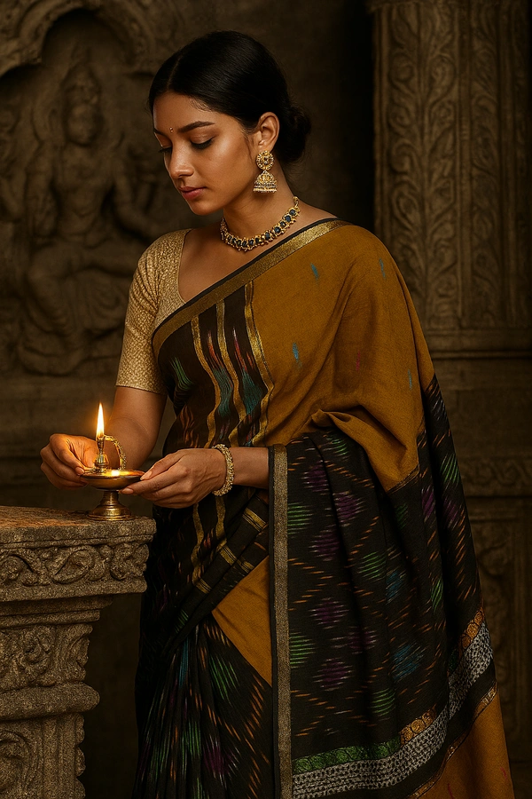 COTTON SAREE-SKU-200005879